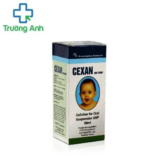 Cexan 50mg/5ml - Thuốc kháng sinh trị bệnh hiệu quả