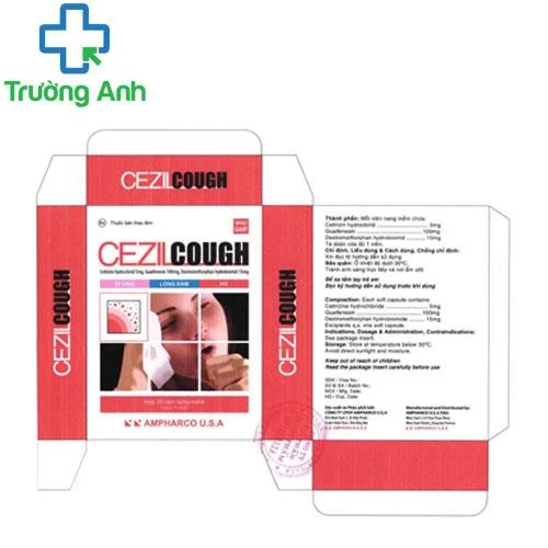 Cezil cough Ampharco - Thuốc chống dị ứng hiệu quả