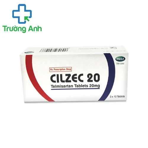 CILZEC 20 - Thuốc điều trị tăng huyết áp hiệu quả của Ấn Độ