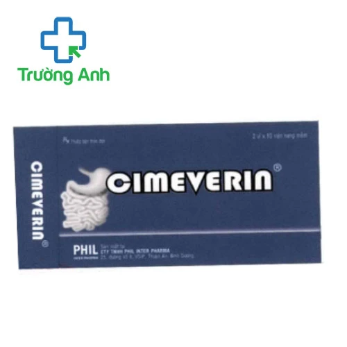 Cimeverin Phil Inter Pharma - Thuốc điều trị co thắt cơ trơn hiệu quả