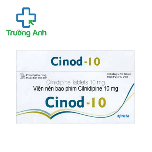 Cinod 10 Ajanta - Thuốc điều trị tăng huyết áp hiệu quả