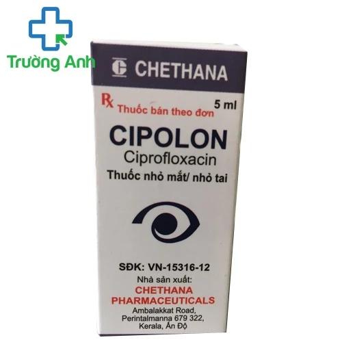 Cipolon - Thuốc nhỏ tai, mắt của Ấn Độ 