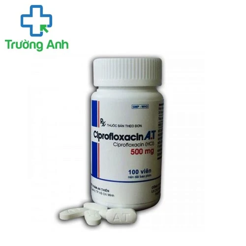 Ciprofloxacin A.T 500mg - Thuốc điều trị nhiễm khuẩn hiệu quả