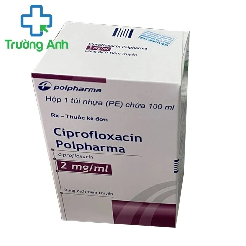 Ciprofloxacin Polpharma 2mg/ml (100ml) - Thuốc điều trị nhiễm khuẩn hiệu quả