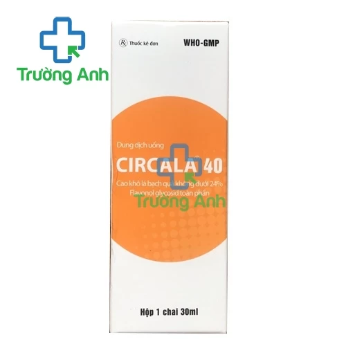Circala 40 HD Pharma - Thuốc điều trị thiểu năng tuần hoàn não