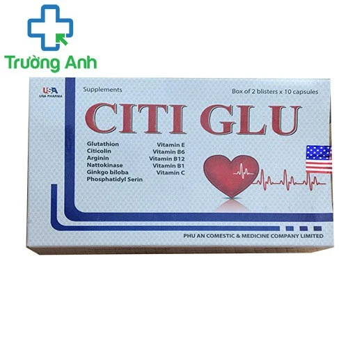 Citi Glu - Giúp hỗ trợ tuần hoàn máu não của USA Pharma