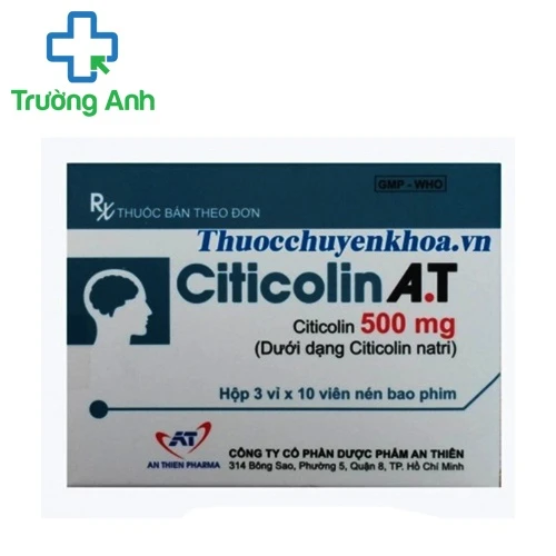 Citicolin A.T - Thuốc điều trị bệnh não cấp tính hiệu quả
