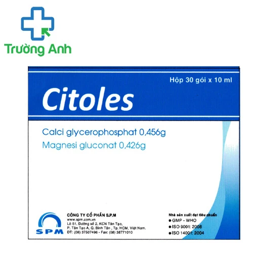 Citoles SPM - Hỗ trợ điều trị suy nhược chức năng hiệu quả