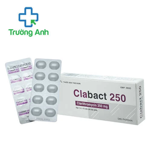 Clabact 250 - Thuốc điều trị viêm phế quản hiệu quả của DHG