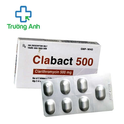 Clabact 500 - Thuốc điều trị viêm phế quản hiệu quả của DHG