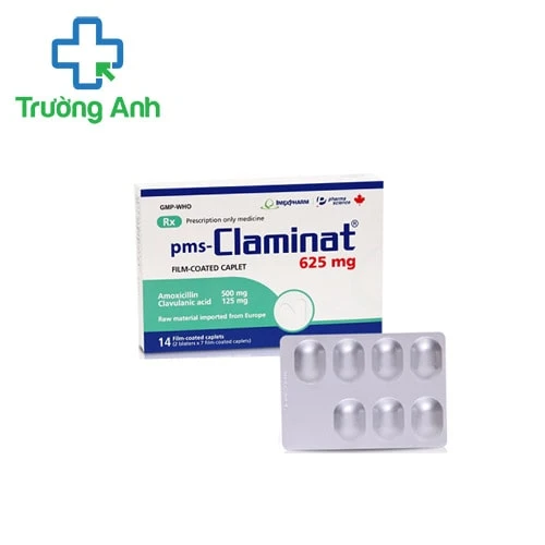 Claminat 625mg - Thuốc điều trị nhiễm khuẩn đường hô hấp hiệu quả