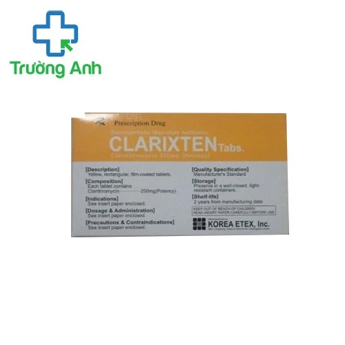 Clarixten 250mg - Thuốc chống viêm hiệu quả