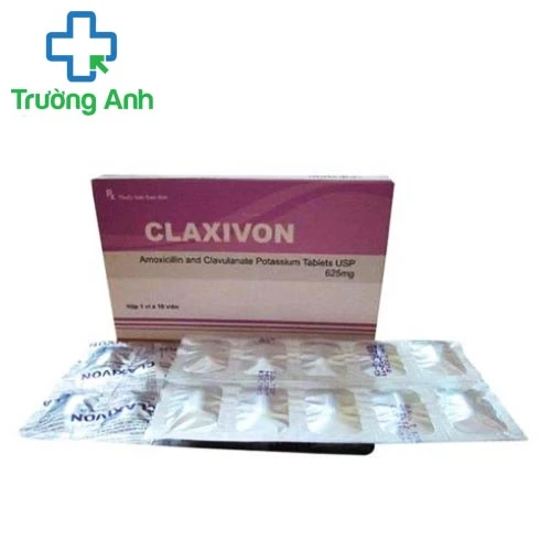 Claxivon 625mg - Thuốc kháng sinh điều trị nhiễm khuẩn hiệu quả