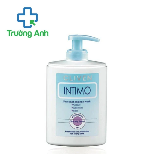 Dung dịch vệ sinh phụ nữ Cliven Intimo personal hygiene wash Pump 100ml