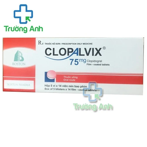 Clopalvix 75mg - Thuốc điều trị các bệnh tim mạch hiệu quả của Boston