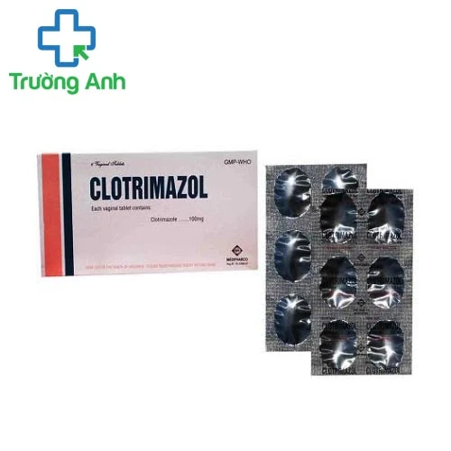 Clotrimazol 100mg MEDIPHAR - Thuốc kháng sinh điều trị nhiễm khuẩn hiệu quả
