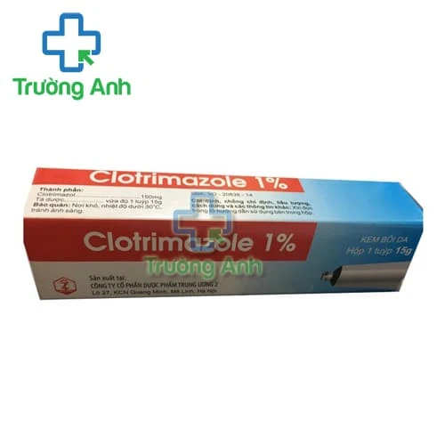 Clotrimazole 1% Cream 15g Dopharma - Thuốc điều trị nhiễm nấm ở da hiệu quả