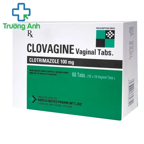 Clovagine - Clotrimazole đặt âm đạo điều trị nấm, viêm nhiễm