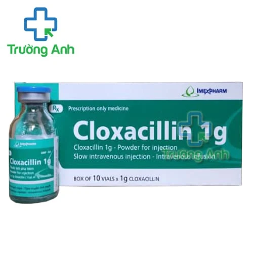 Cloxacillin 1g Imexpharm - Thuốc điều trị nhiễm khuẩn nặng