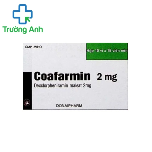 Coafarmin 2 - Thuốc điều trị dị ứng hiệu quả của DonaiPharm.
