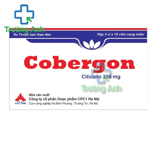Cobergon 250mg CPC1 - Viên uống hỗ trợ tuần hoàn máu não