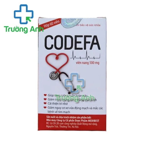 Codefa - Giúp tăng cường tuần hoàn não hiệu quả