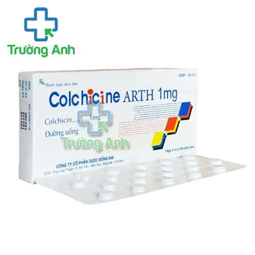 Colchicine Arth 1mg DonaiPharm - Điều trị các cơn đau bệnh gout hiệu quả