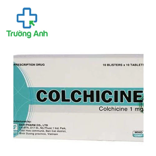 Colchicine Davipharm - Thuốc điều trị bệnh gout hiệu quả