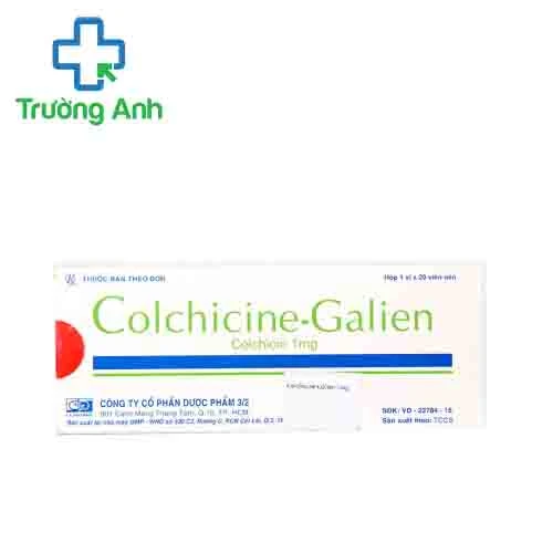 Colchicine galien F.T.Pharma - Thuốc điều trị bệnh gút hiệu quả