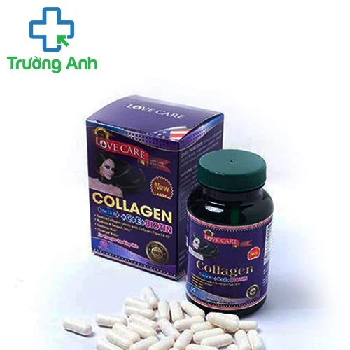 Collagen Love Care - TPCN giúp làn da chắc khỏe hiệu quả
