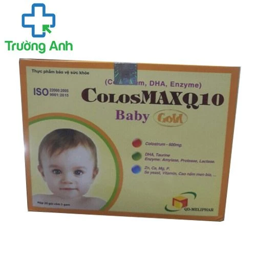 ColosMAX Q10 Baby Gold Meliphar - Giúp tăng cường dinh dưỡng cho trẻ nhỏ hiệu quả