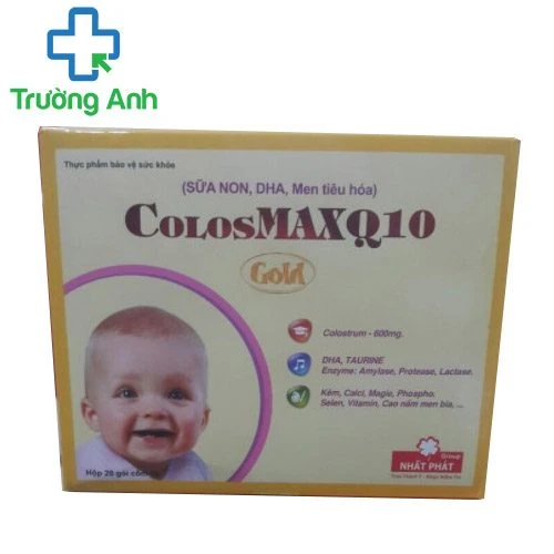 ColosMAX Q10 Gold - Giúp tăng cường dinh dưỡng cho trẻ nhỏ
