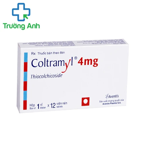 Coltramyl 4mg - Thuốc dãn cơ giảm đau hiệu quả