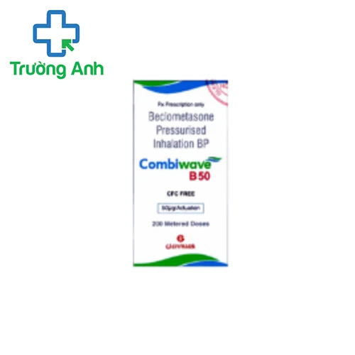 Combiwave B 50 - Thuốc hỗ trợ điều trị bệnh hen ở người lớn và trẻ em của Ấn Độ