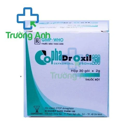 Cophadroxil 250 - Thuốc điều trị nhiễm khuẩn hiệu quả của Armephaco