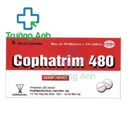 Cophatrim 480 - Thuốc điều trị nhiễm khuẩn hiệu quả của Armephaco