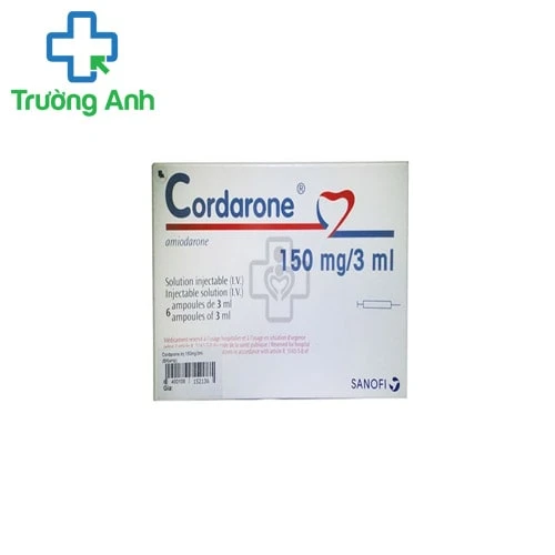 Cordarone 150mg/3ml - Thuốc điều trị rối loạn nhịp tim hiệu quả