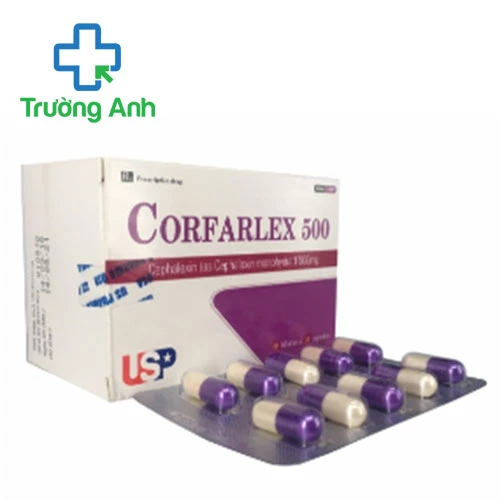 Corfarlex 500 (vỉ) - Thuốc điều trị nhiễm khuẩn hiệu quả
