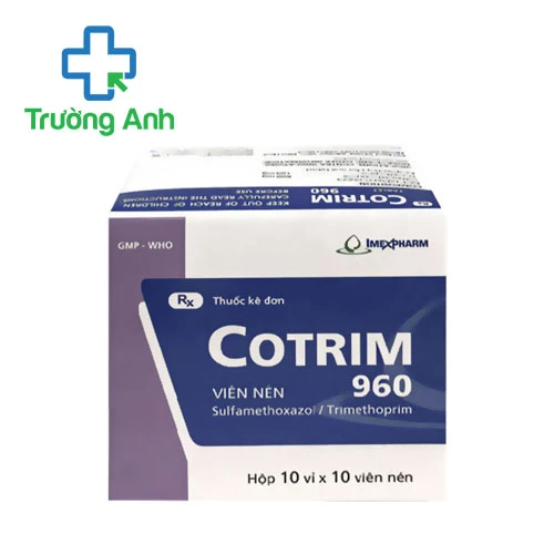 Cotrim 960 Imexpharm - Thuốc điều trị nhiễm khuẩn hiệu quả