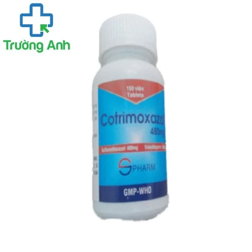 Cotrimoxazol 480mg S.Pharm - Thuốc điều trị nhiễm khuẩn hô hấp hiệu quả
