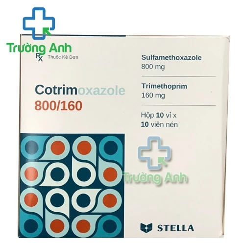 Cotrimoxazole 800/160 Stella - Thuốc điều trị nhiễm khuẩn hiệu quả