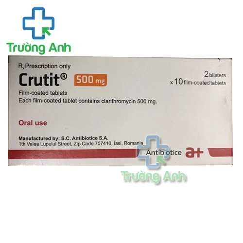 Crutit 500mg - Thuốc điều trị nhiễm khuẩn hiệu quả của Romani