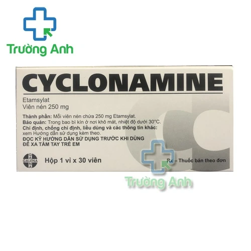 Cyclonamine 250mg - Thuốc cầm máu hiệu quả của Ba Lan