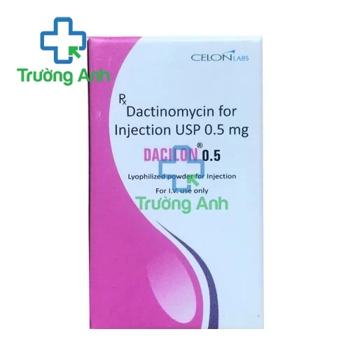 Dacilon 0.5mg (Dactinomycin) - Thuốc điều trị ung thư hiệu quả của Ấn Độ