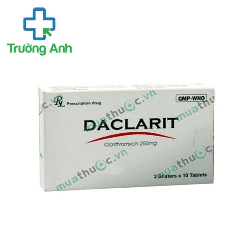 Daclarit 250mg - Thuốc chống viêm hiệu quả