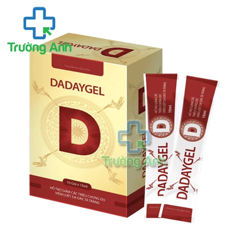 Dadaygel - Hỗ trợ giảm triệu chứng viêm loét dạ dày, tá tràng