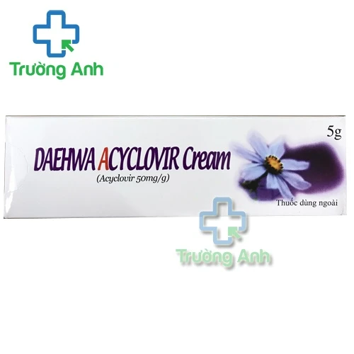 Daehwa Acyclovir Cream - Điều trị, dự phòng tái nhiễm virus ở da và niêm mạc của Hàn Quốc