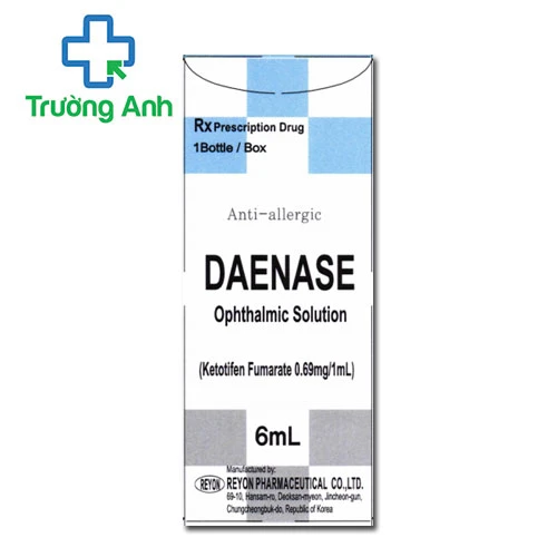 Daenase - Thuốc điều trị triệu chứng viêm kết mạc dị ứng của Hàn Quốc