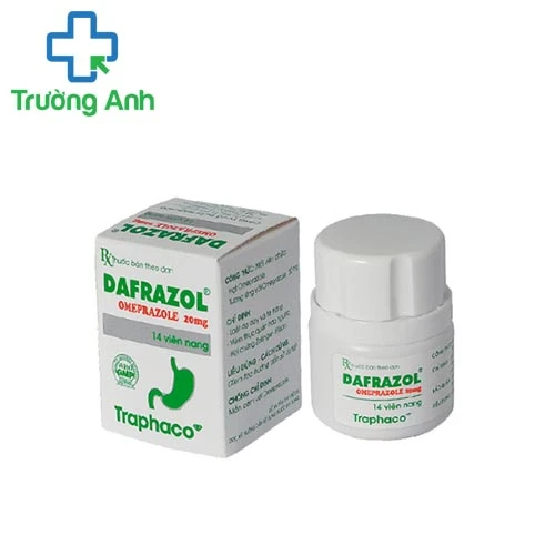 Dafrazol 20mg - Thuốc điều trị viêm loét dạ dày, tá tràng hiệu quả