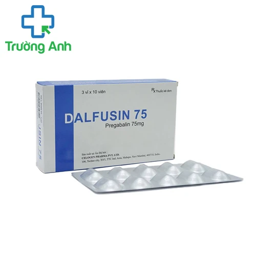 Dalfusin 75 Pregabalin - Thuốc trị đau dây thần kinh của Ấn Độ